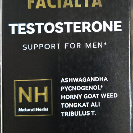 Testosterone Support for men by Facialta Dietary Supplement 60 Capsule