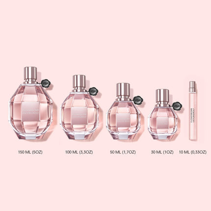 Viktor&Rolf - Flowerbomb Eau de Parfum - Women's Perfume - Floral & Woody - With Notes of Vanilla, Jasmine, & Rose - 3.4 Fl Oz