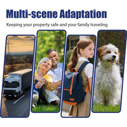 GPS Tracker for Vehicles No Subscription/No Monthly Fee  Mini Hidden Car GPS Tracker with Magnetic Case, Android and iOS Compatible Full Coverage Accurately Locate Vehicles