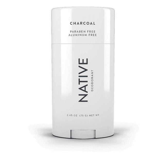 Native Deodorant | Natural Deodorant for Men, Aluminum Free with Baking Soda, Probiotics, Coconut Oil and Shea Butter | Charcoal