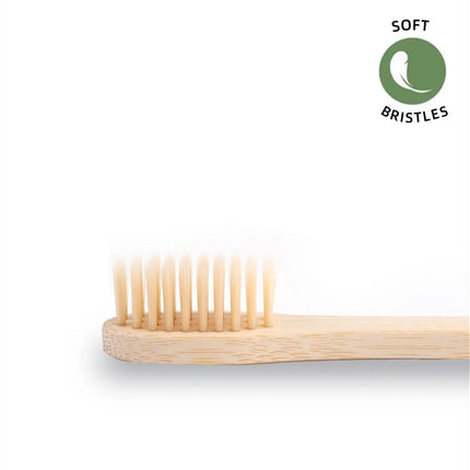 Bamboo Toothbrushes Medium Bristles 12 Pack - BPA Free Medium Bristles- Eco-Friendly, Natural Wooden