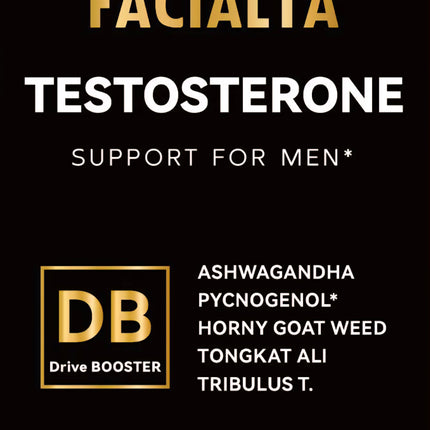 Testosterone Support for men by Facialta Dietary Supplement 60 Capsule