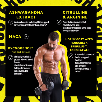 Testosterone Support for men by Facialta Dietary Supplement 60 Capsule