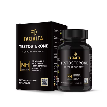 Testosterone Support for men by Facialta Dietary Supplement 60 Capsule