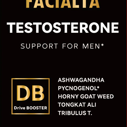 Testosterone Support for men by Facialta Dietary Supplement 60 Capsule